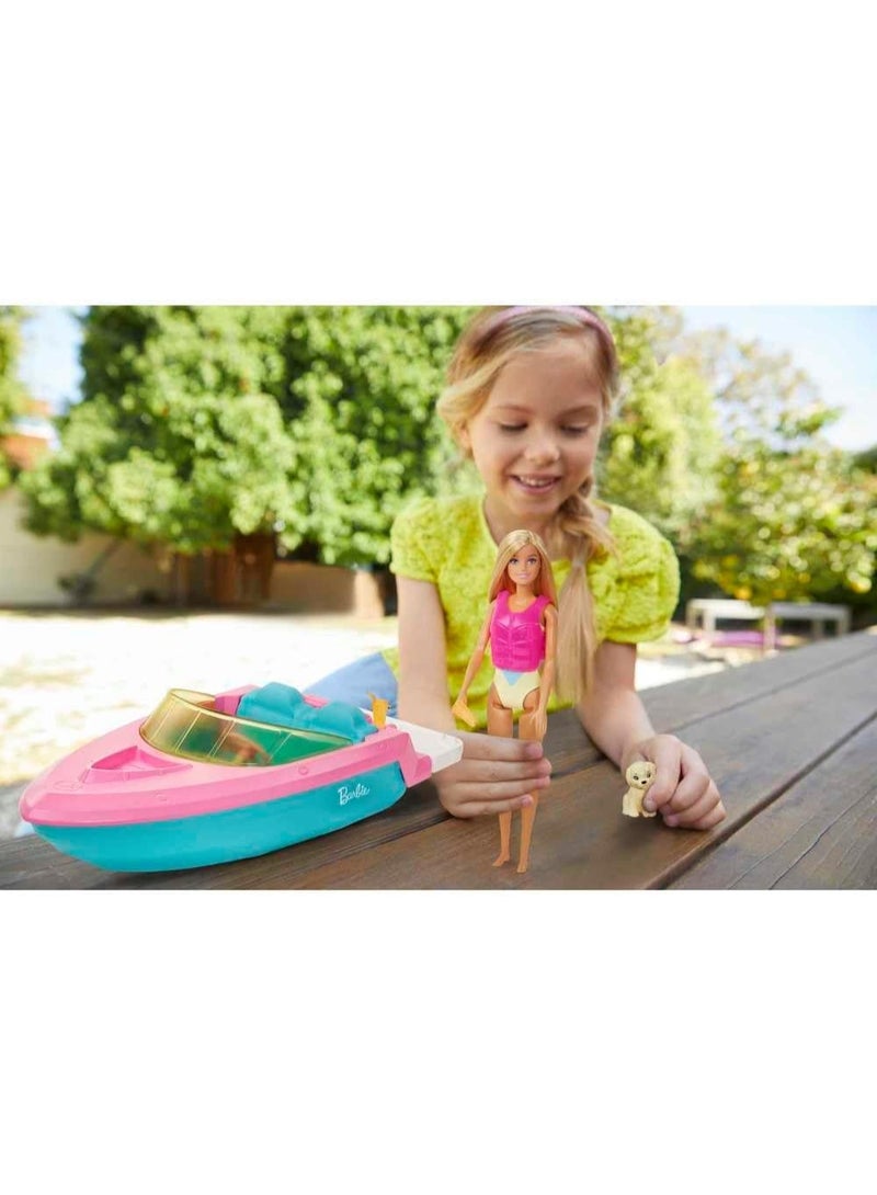 Barbie® Boat with Doll - Image 4